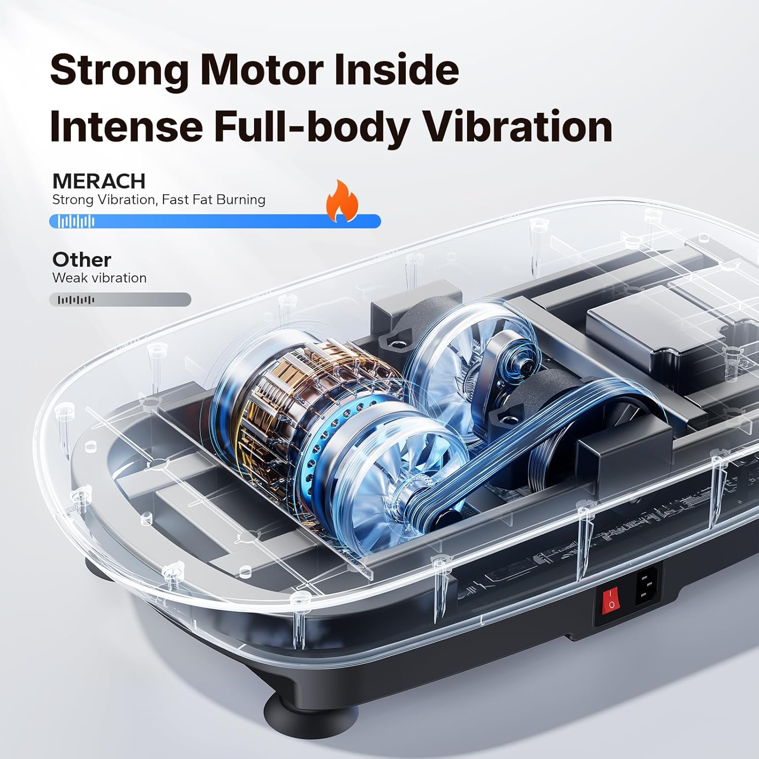 Vibration Plate Exercise Machine