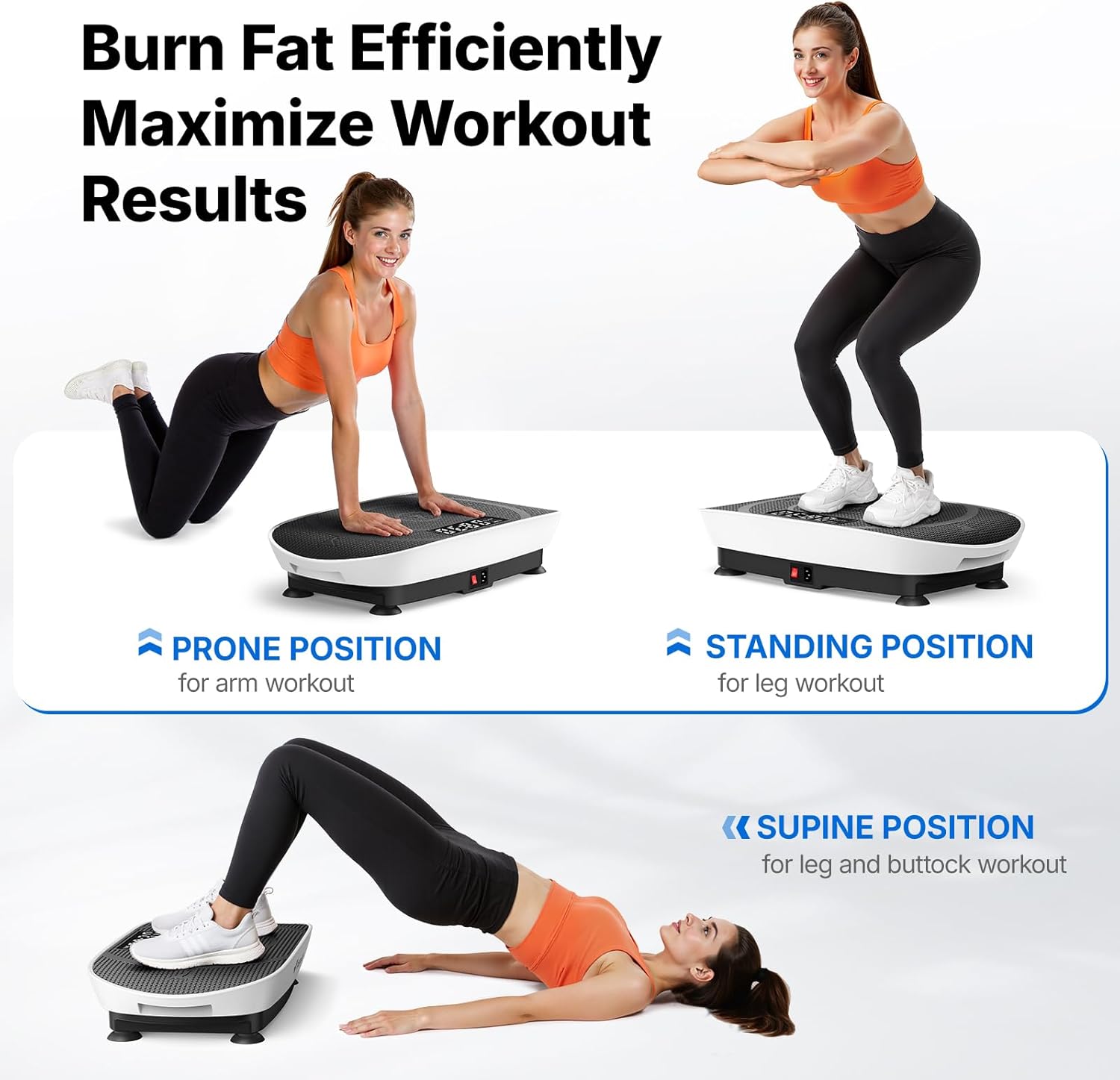 Vibration Plate Exercise Machine