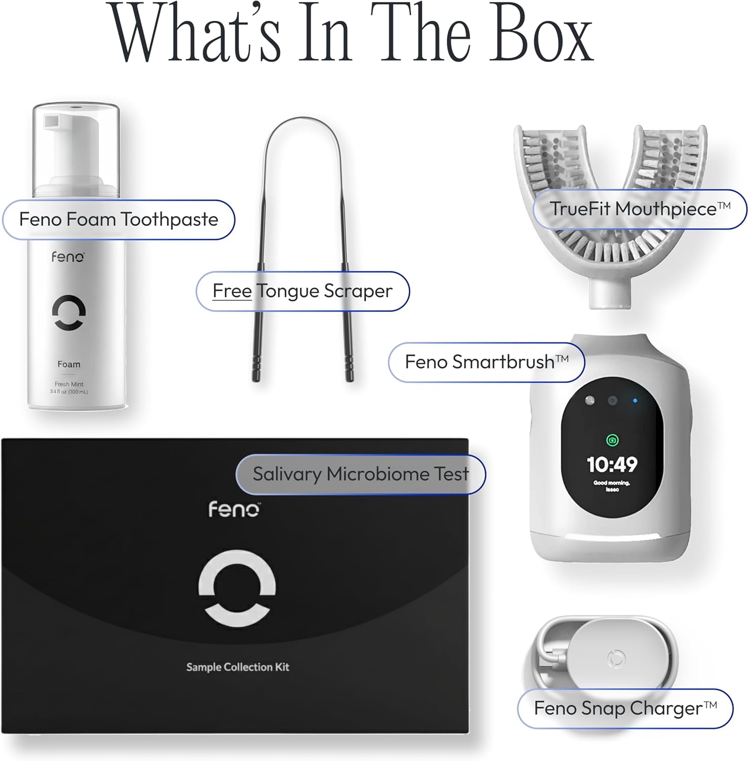 Smartbrush Elite Oral Health – AI-Powered Electric Toothbrush with Personalized Mouthpiece