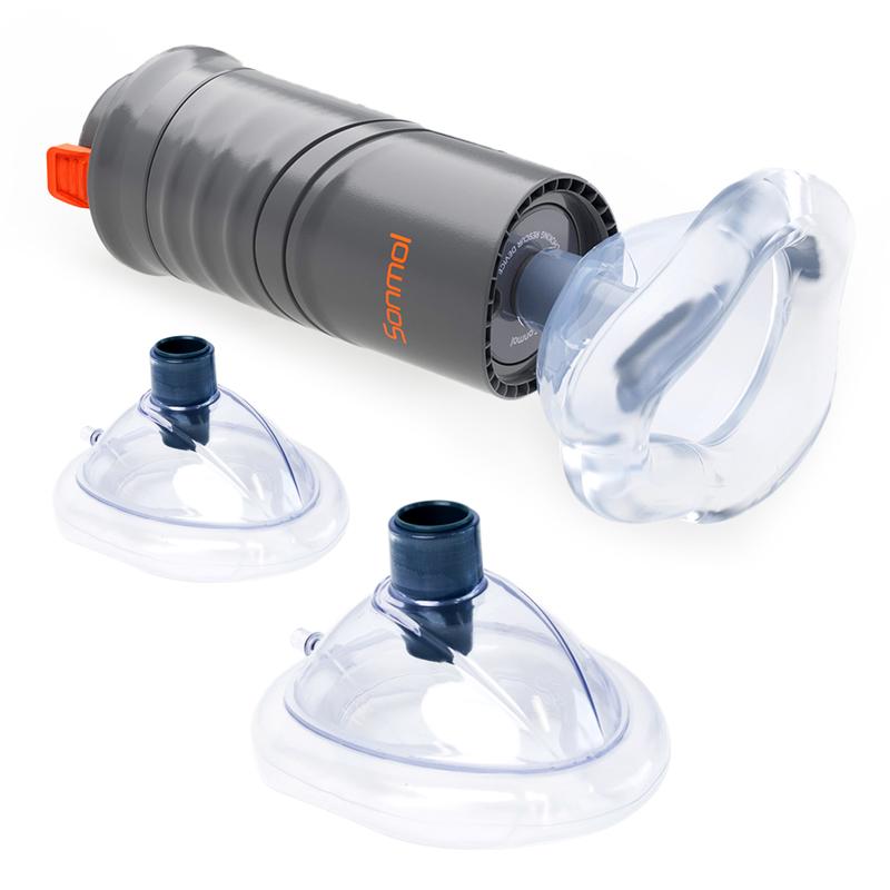 Sonmol Classic First Aid Kit for All Ages, 3 Masks & Wall mount & Dust-Proof Bag Included