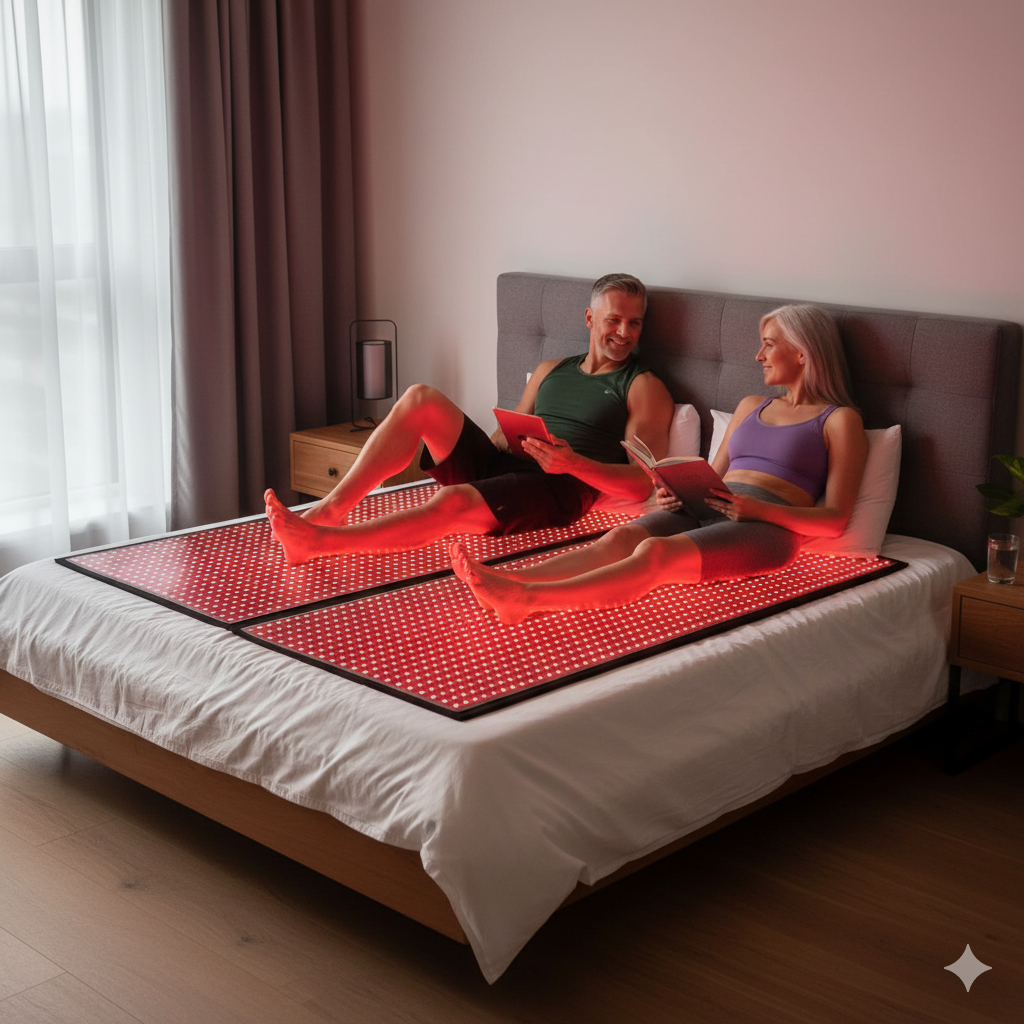Full Body Red Light Therapy Mat and Recovery Bag