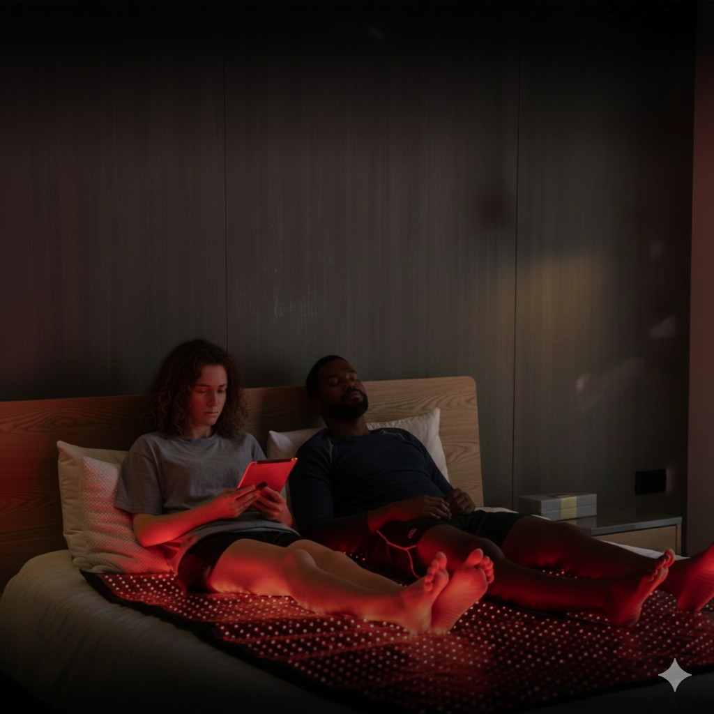 Full Body Red Light Therapy Mat and Recovery Bag