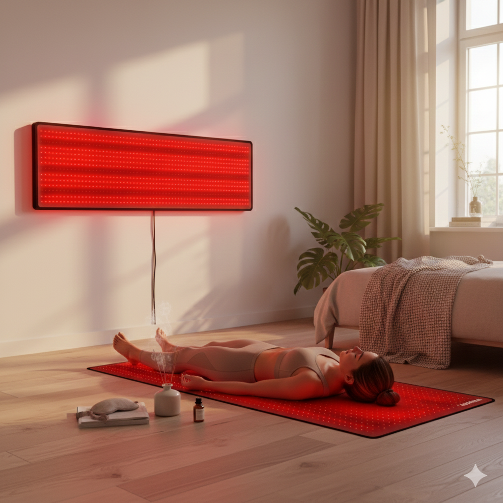 Full Body Red Light Therapy Mat and Recovery Bag