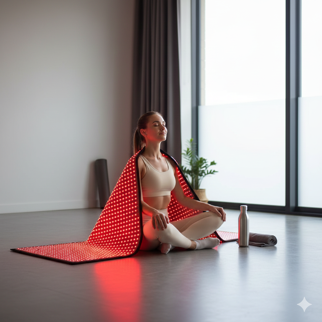 Full Body Red Light Therapy Mat and Recovery Bag