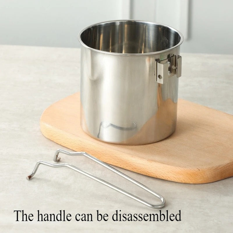 Stainless Steel Deep Fryer with Basket